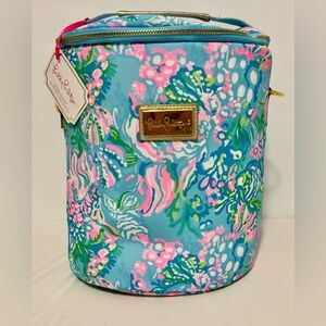 NWT Lilly Pulitzer Beach Cooler | Aqua La Vista | Insulated Tote